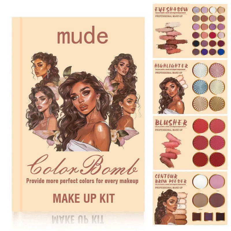 Mude ColorBomb Full Face Makeup Book