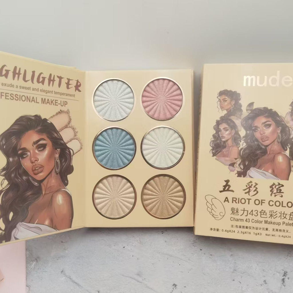 Mude ColorBomb Full Face Makeup Book