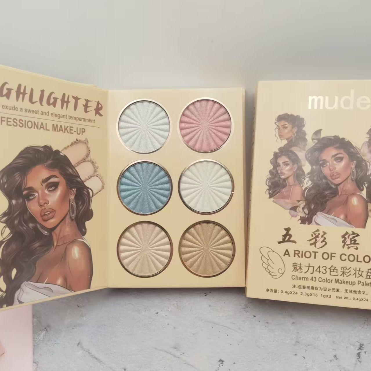 Mude ColorBomb Full Face Makeup Book